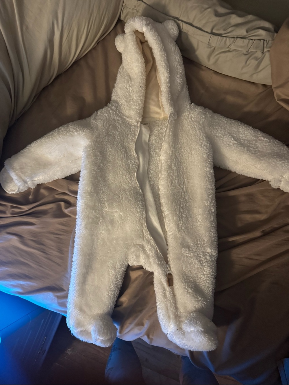 Baby winter zip up